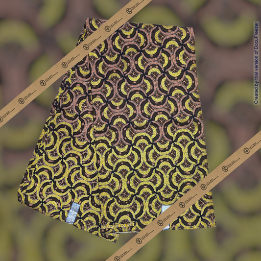 Tissu Pagne Africain Brillant 6 Yards