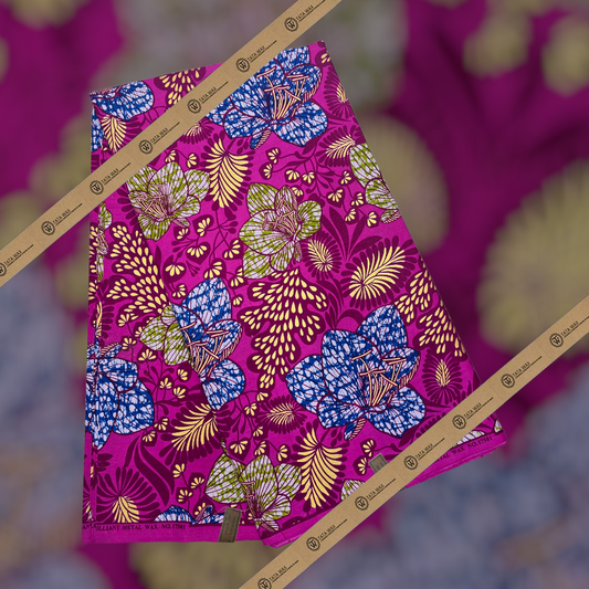 Tissu wax super sousso brillant 6 Yards