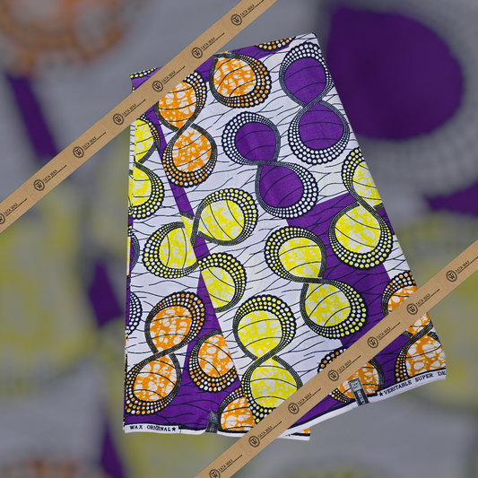 Tissu wax super sousso 6 Yards