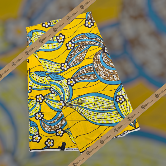 Tissu wax super sousso 6 Yards