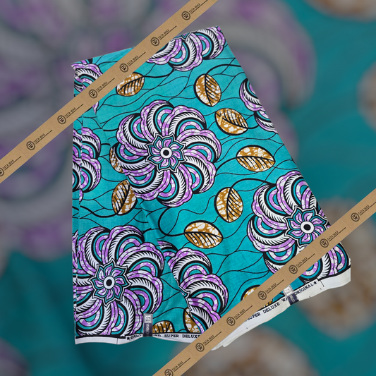 Tissu wax super sousso 6 Yards