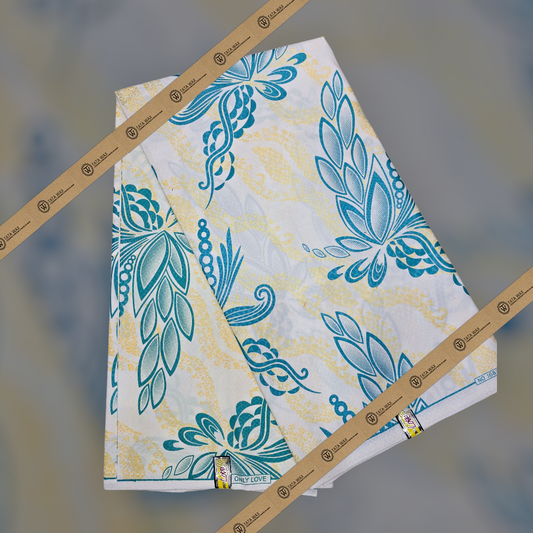 Tissu wax super sousso 6 Yards BABA TEXTILE