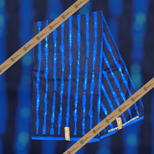 Tissu Wax l'épi 6 Yards