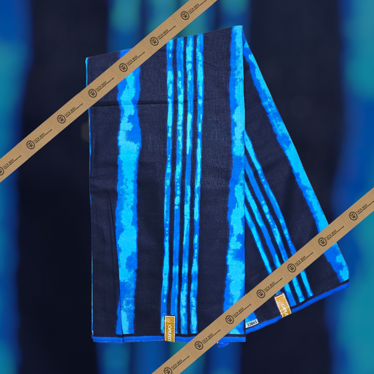 Tissu Wax l'épi 6 Yards