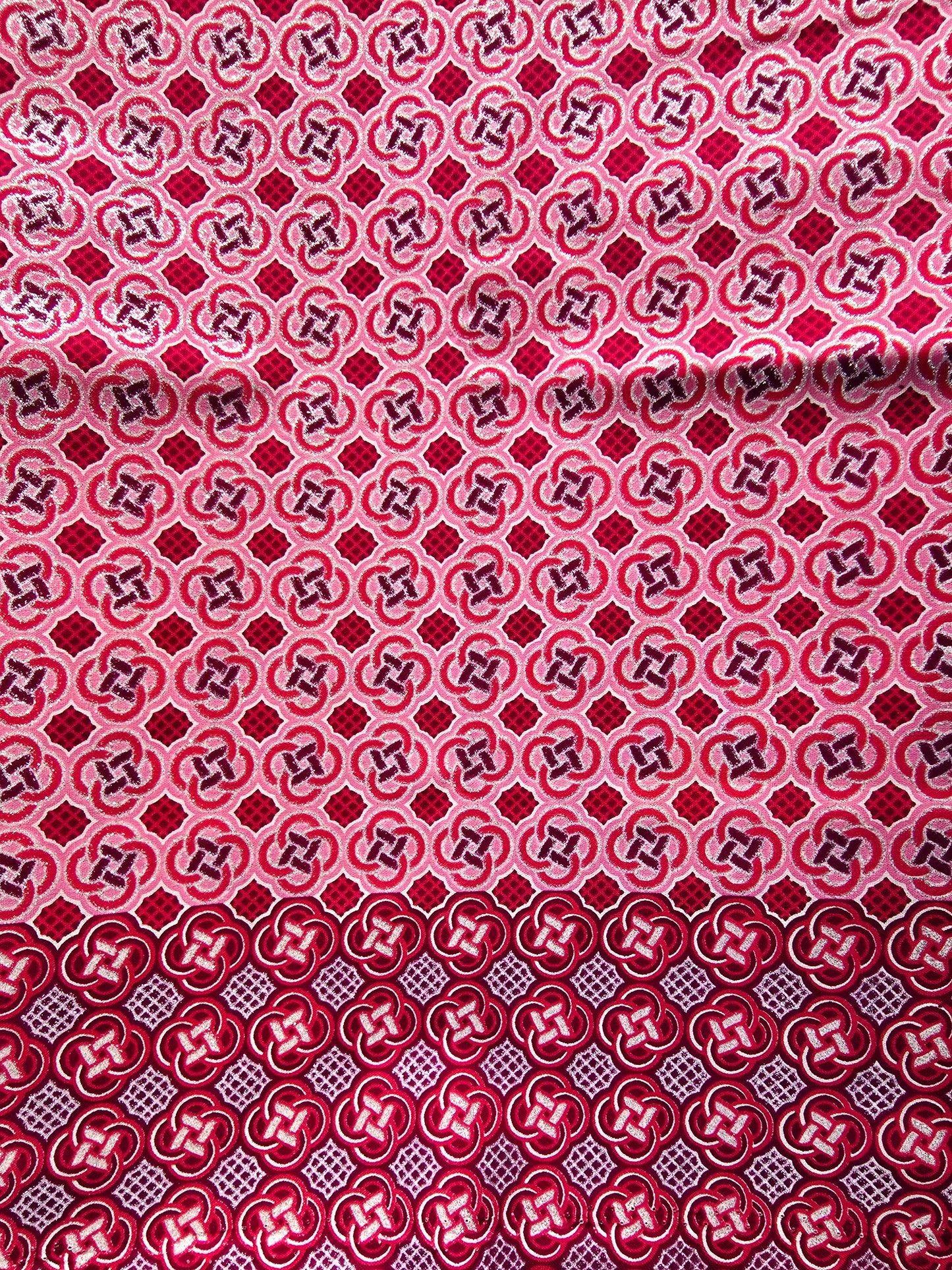 Tissu Pagne Africain Brillant 6 Yards TATA WAX