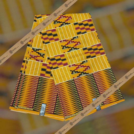Tissu Pagne Africain Brillant 6 Yards