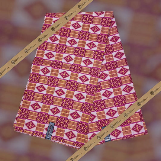 Tissu Pagne Africain Brillant 6 Yards