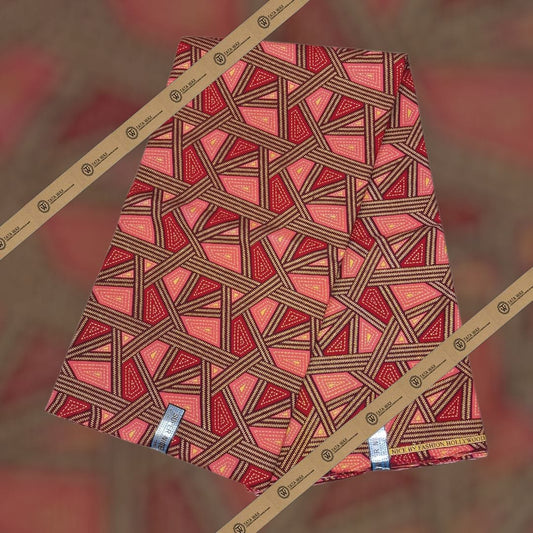 Tissu Pagne Africain Brillant 6 Yards