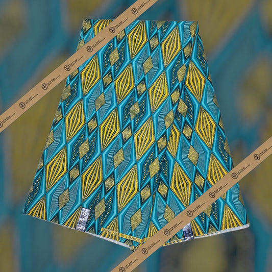 Tissu Pagne Africain Brillant 6 Yards
