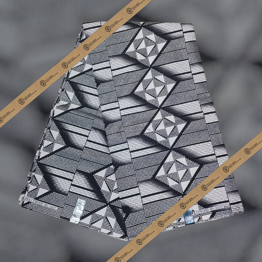 Tissu Pagne Africain Brillant 6 Yards