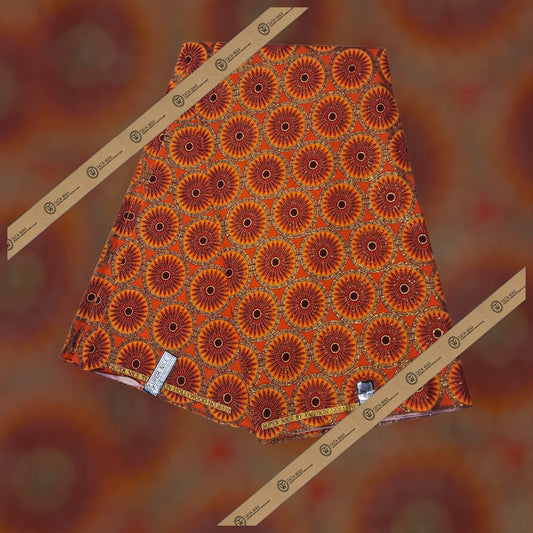 Tissu Pagne Africain Brillant 6 Yards