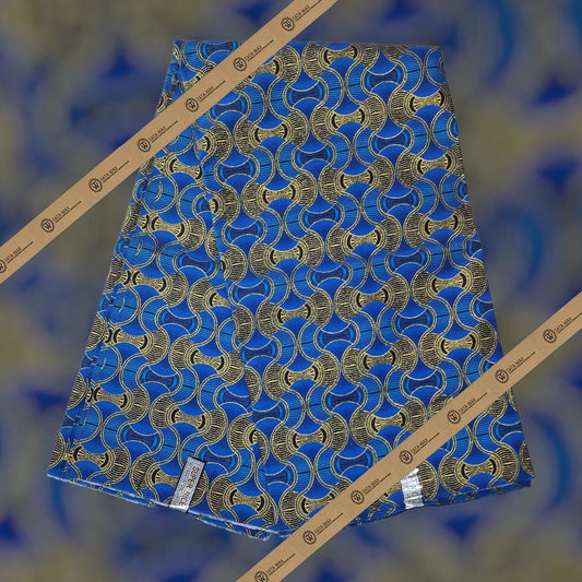 Tissu Pagne Africain Brillant 6 Yards