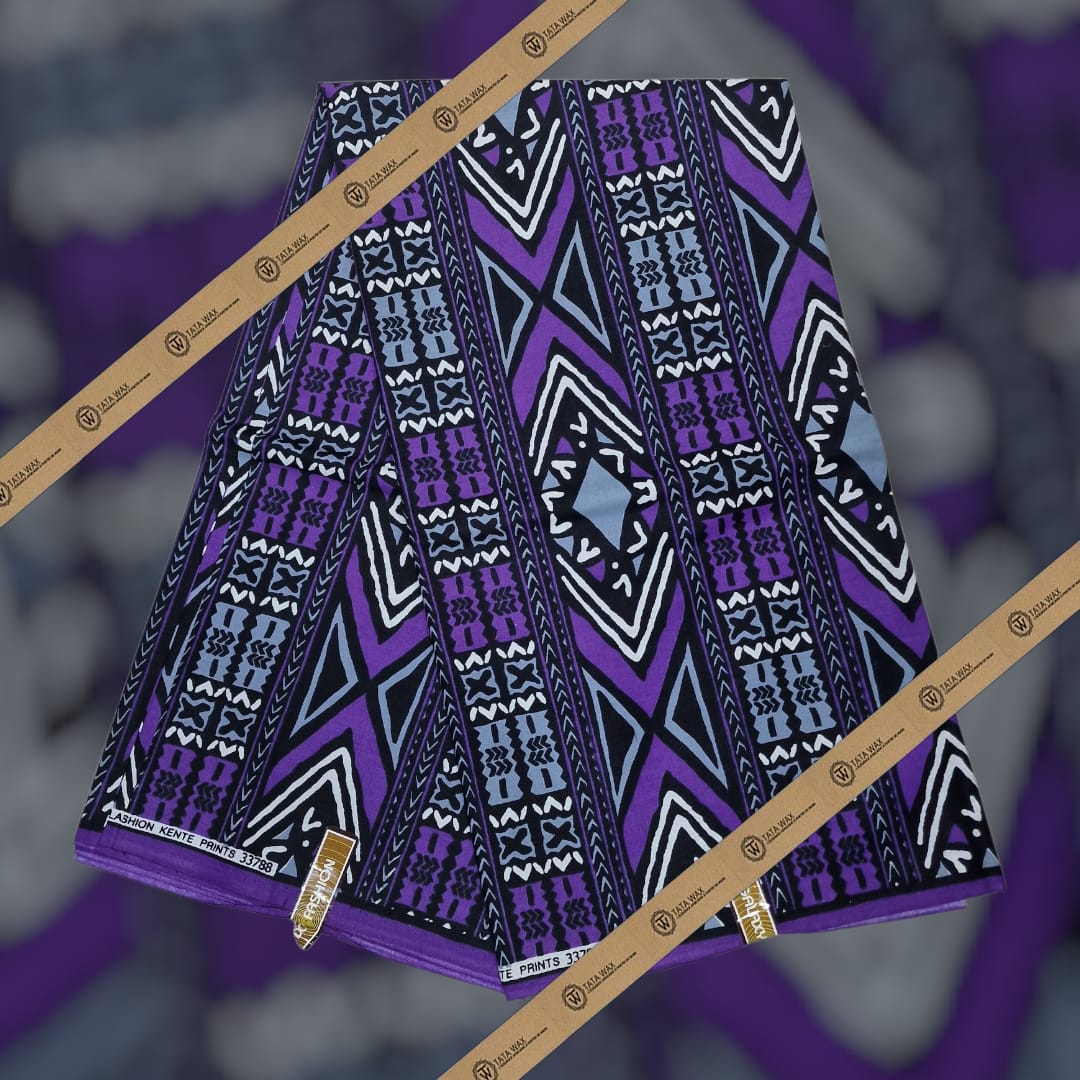 Tissu wax en coton Motif Bougoulon