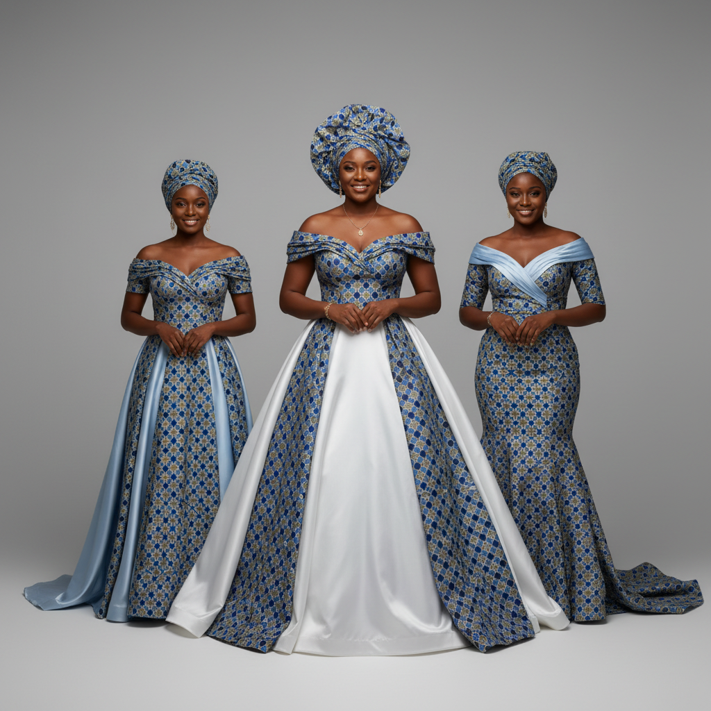 Tissu Pagne Africain Brillant 6 Yards