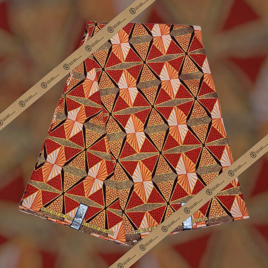 Tissu Pagne Africain Brillant 6 Yards