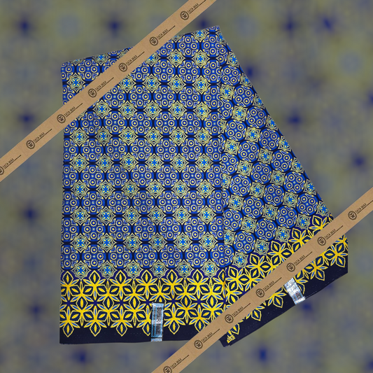 Tissu Pagne Africain Brillant 6 Yards