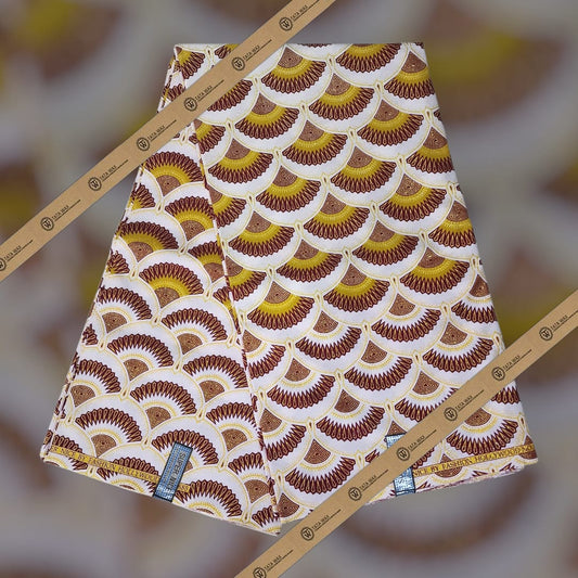 Tissu Pagne Africain Brillant 6 Yards