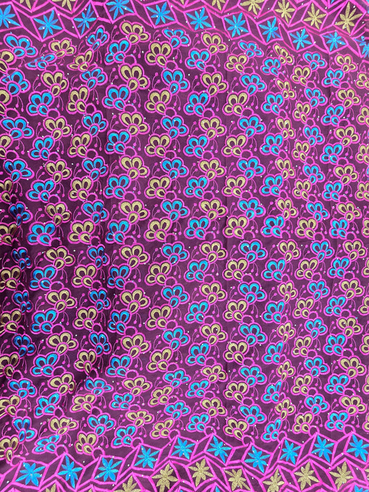 Style Brodé Autriche – Tissu Brodé Élégant TATA WAX