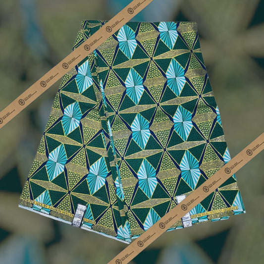 Tissu Pagne Africain Brillant 6 Yards