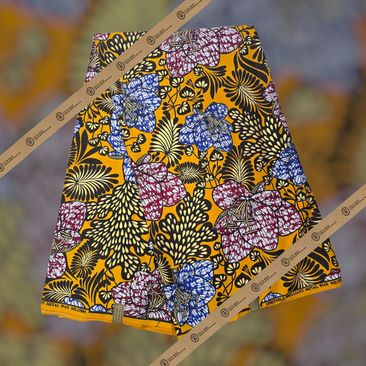 Tissu wax super sousso brillant 6 Yards