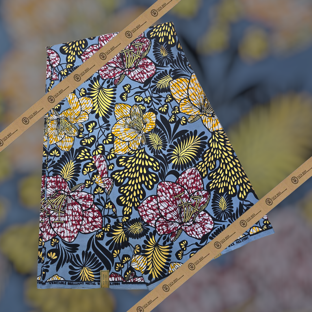 Tissu wax super sousso brillant 6 Yards