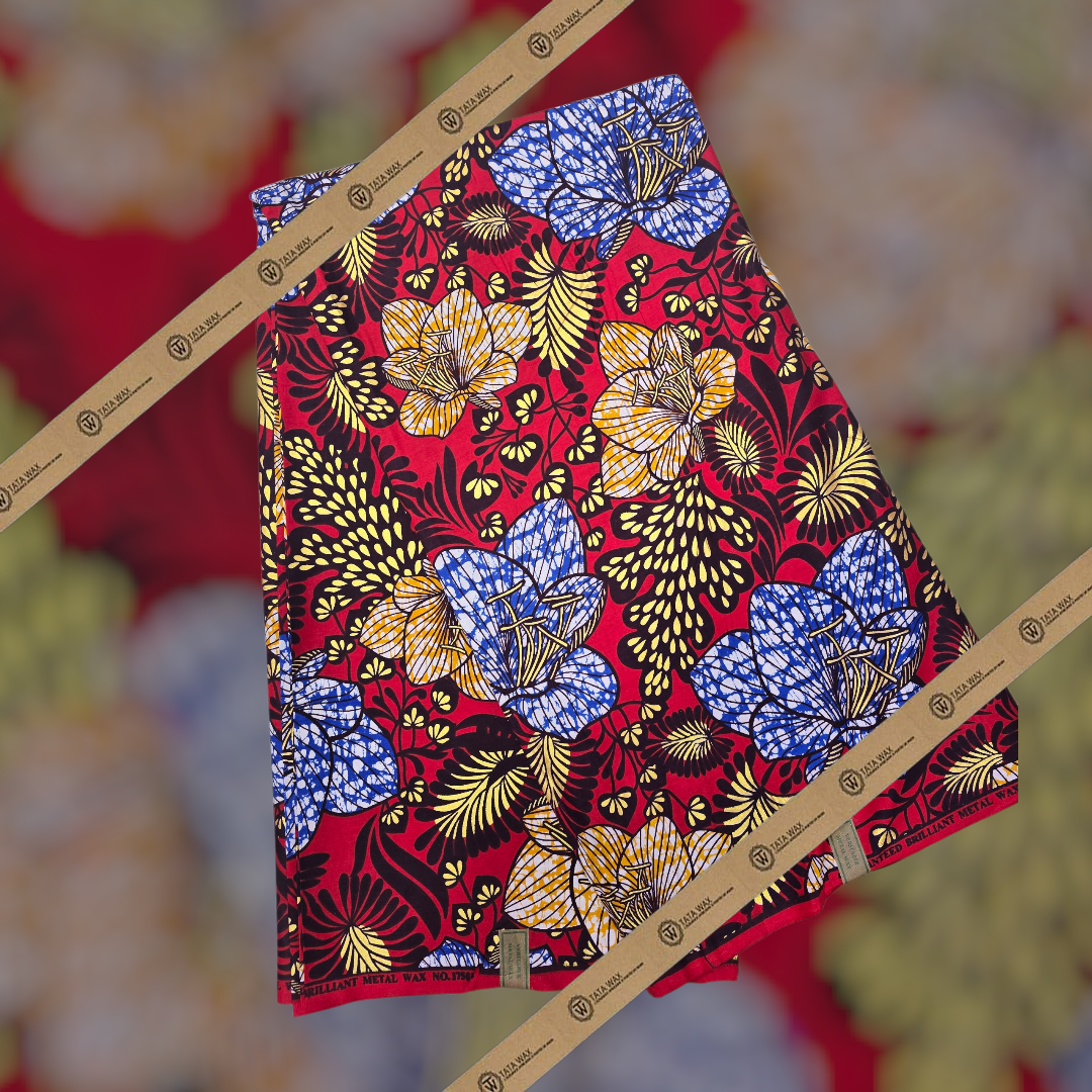 Tissu wax super sousso brillant 6 Yards