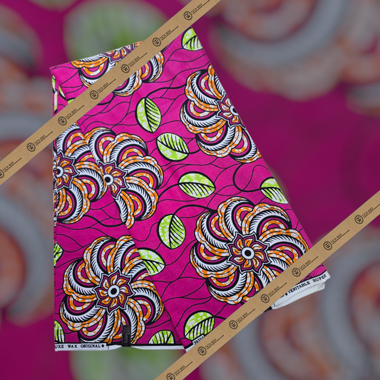 Tissu wax super sousso 6 Yards