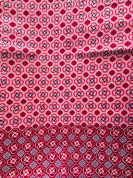 Tissu Pagne Africain Brillant 6 Yards TATA WAX
