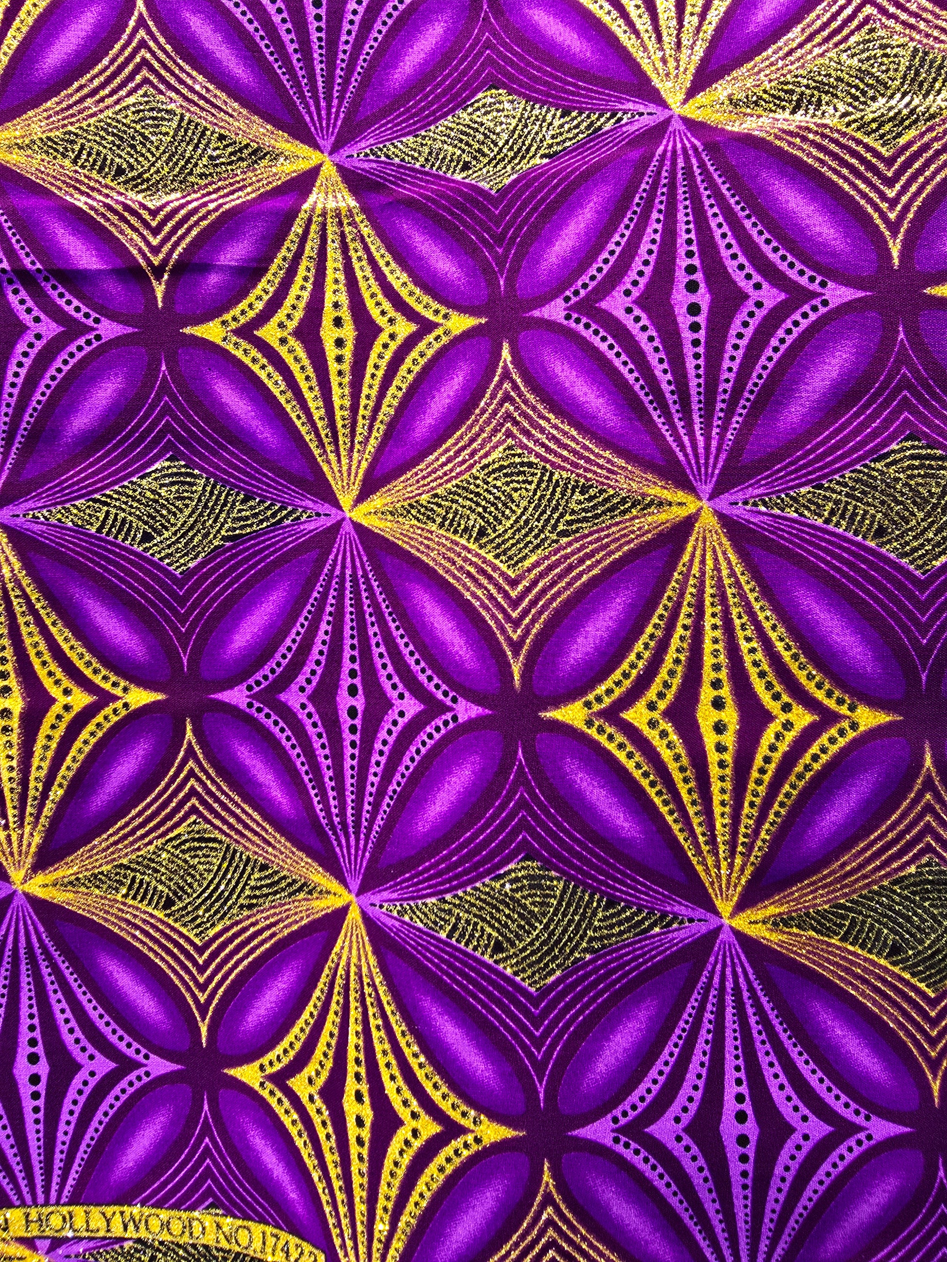 Tissu Pagne Africain Brillant 6 Yards TATA WAX