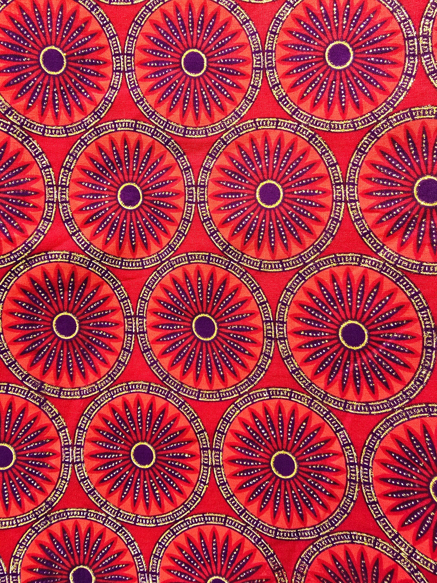 Tissu Pagne Africain Brillant 6 Yards (Copie) TATA WAX