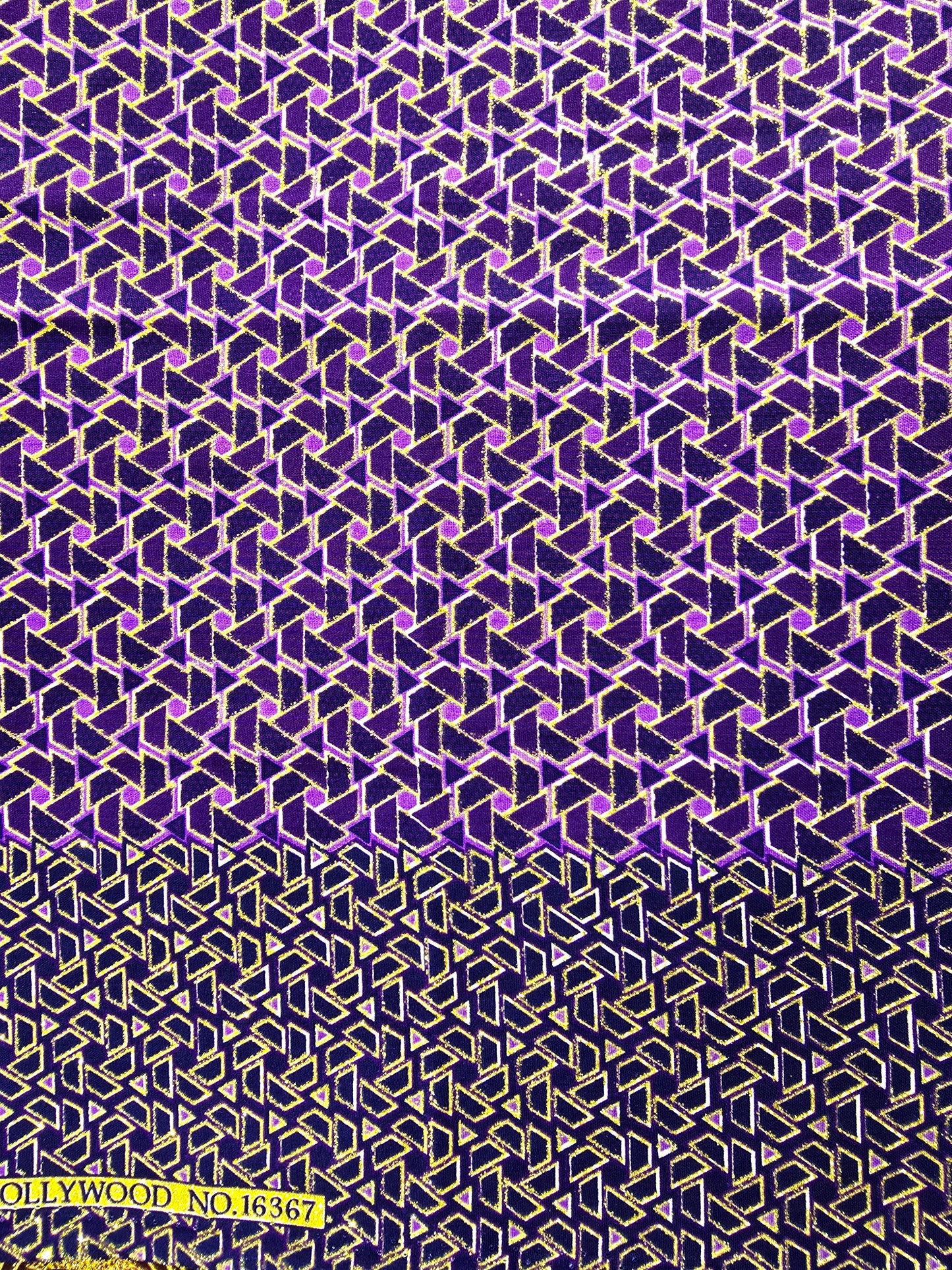 Tissu Pagne Africain Brillant 6 Yards TATA WAX