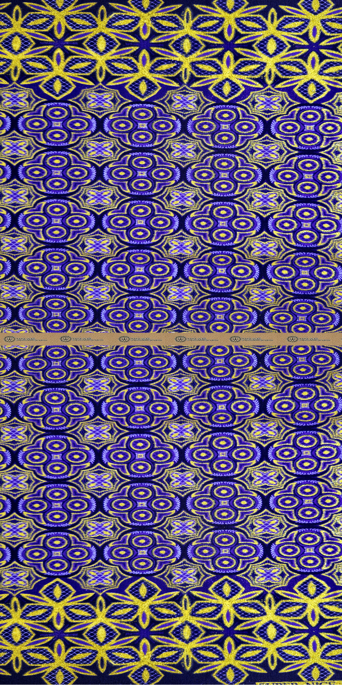 Tissu Pagne Africain Brillant 6 Yards
