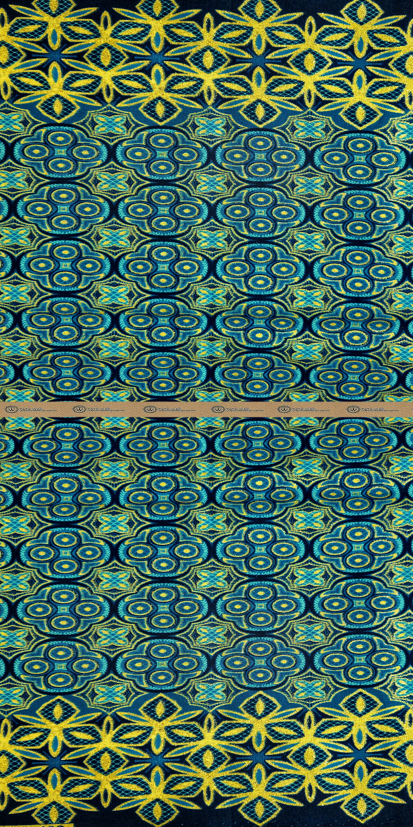 Tissu Pagne Africain Brillant 6 Yards