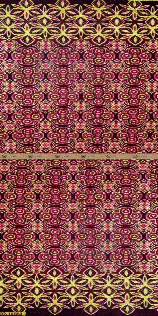 Tissu Pagne Africain Brillant 6 Yards