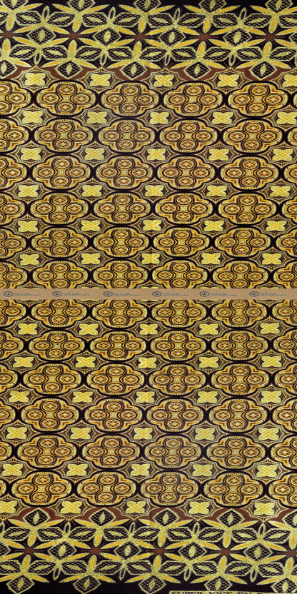 Tissu Pagne Africain Brillant 6 Yards