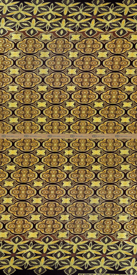 Tissu Pagne Africain Brillant 6 Yards