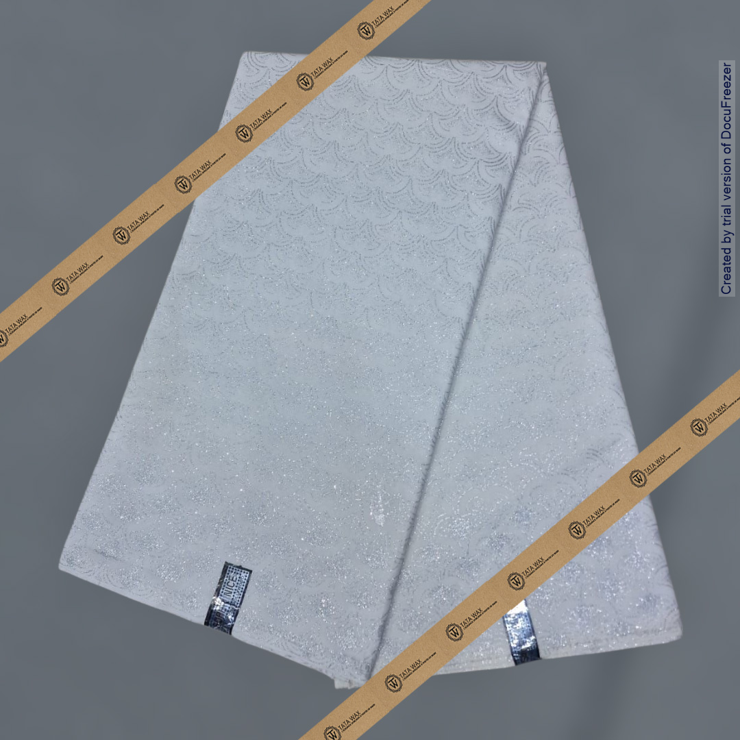 Tissu Pagne Africain Brillant 6 Yards