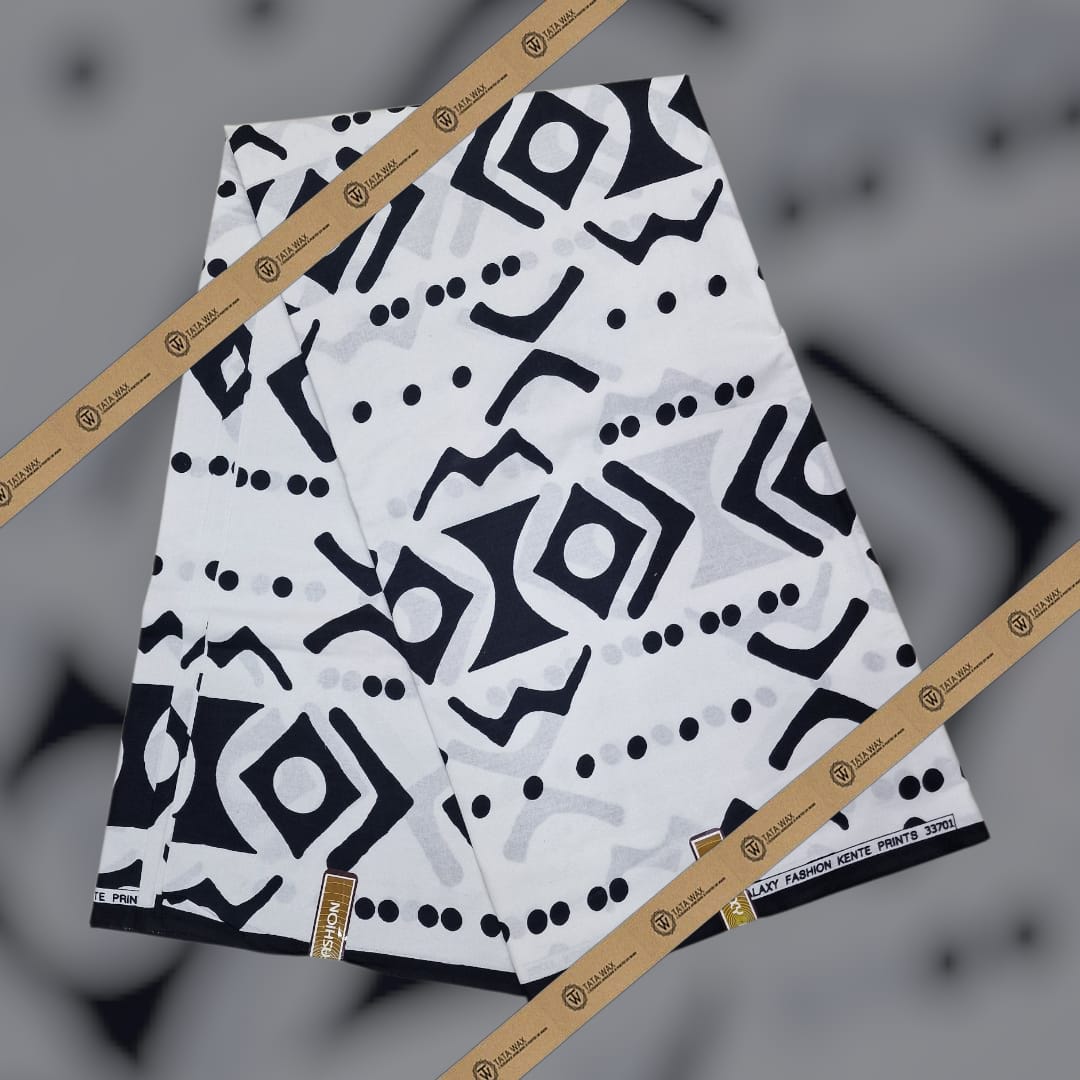 Tissu wax en coton Motif Bougoulon