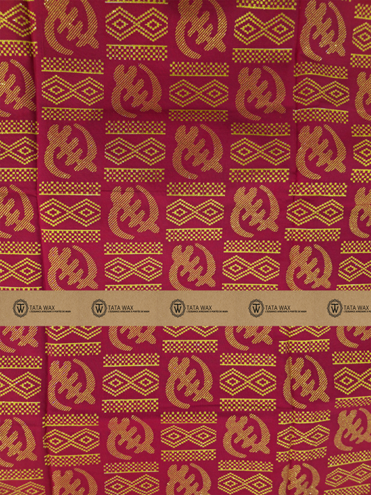 Tissu Wax Africain brillant Premium 6 yards