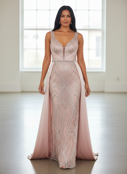 Tissu Perlage Américain