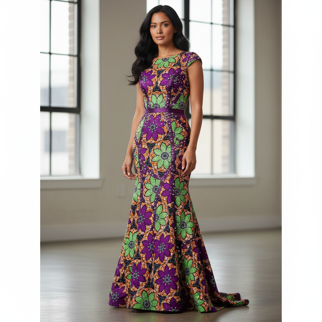 Tissu wax super sousso 6 Yards