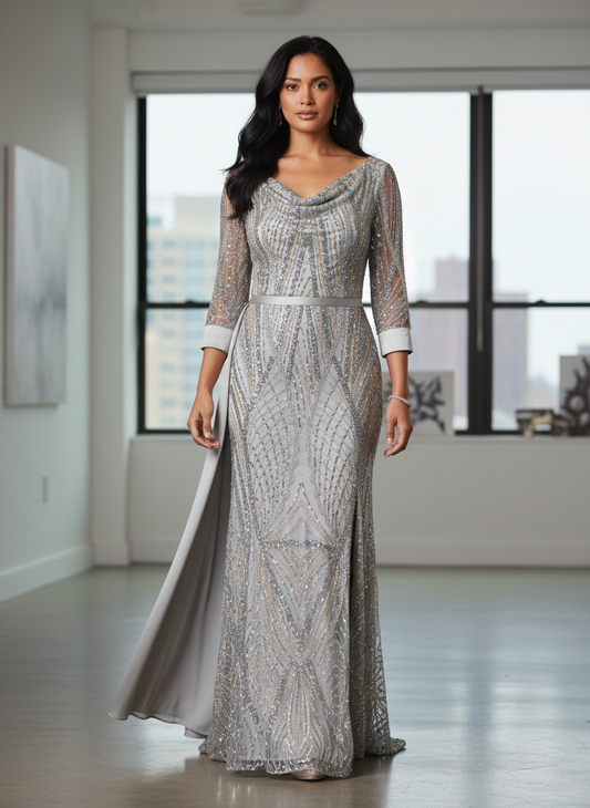 Tissu Perlage Américain