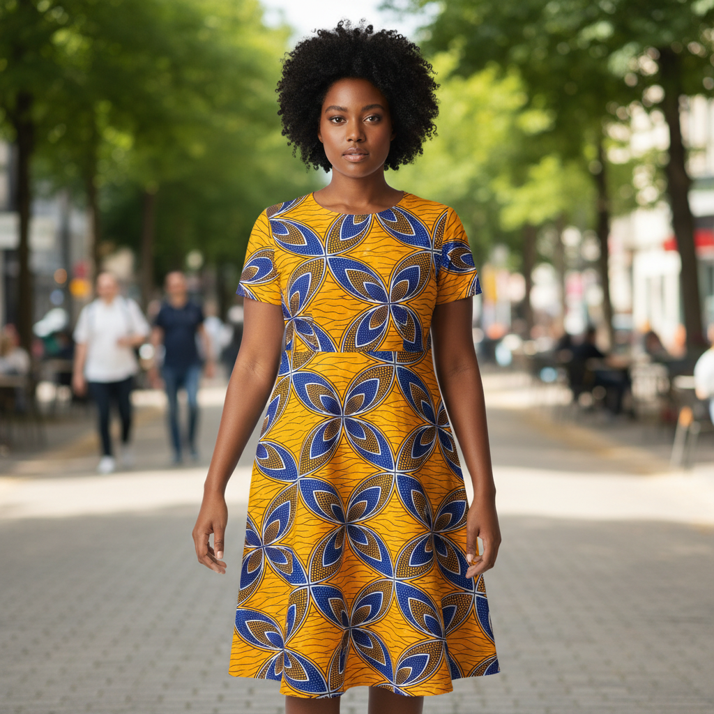 Tissu wax super sousso 6 Yards