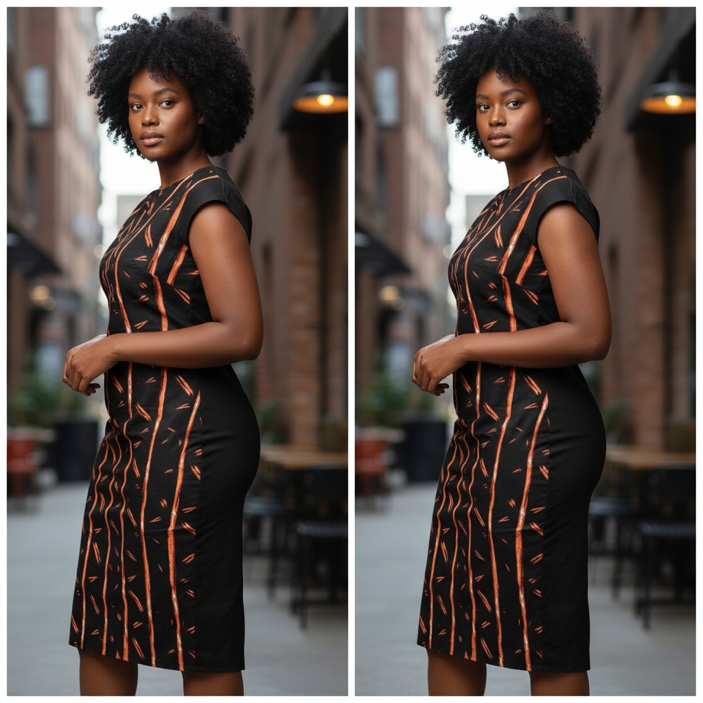 Tissu wax en coton Motif Bougoulon