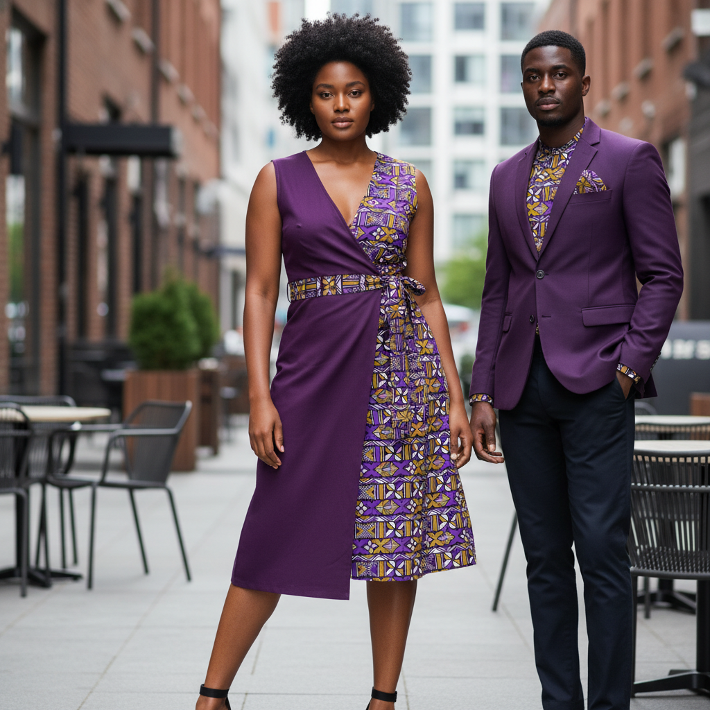 Tissu wax en coton Motif Bougoulon