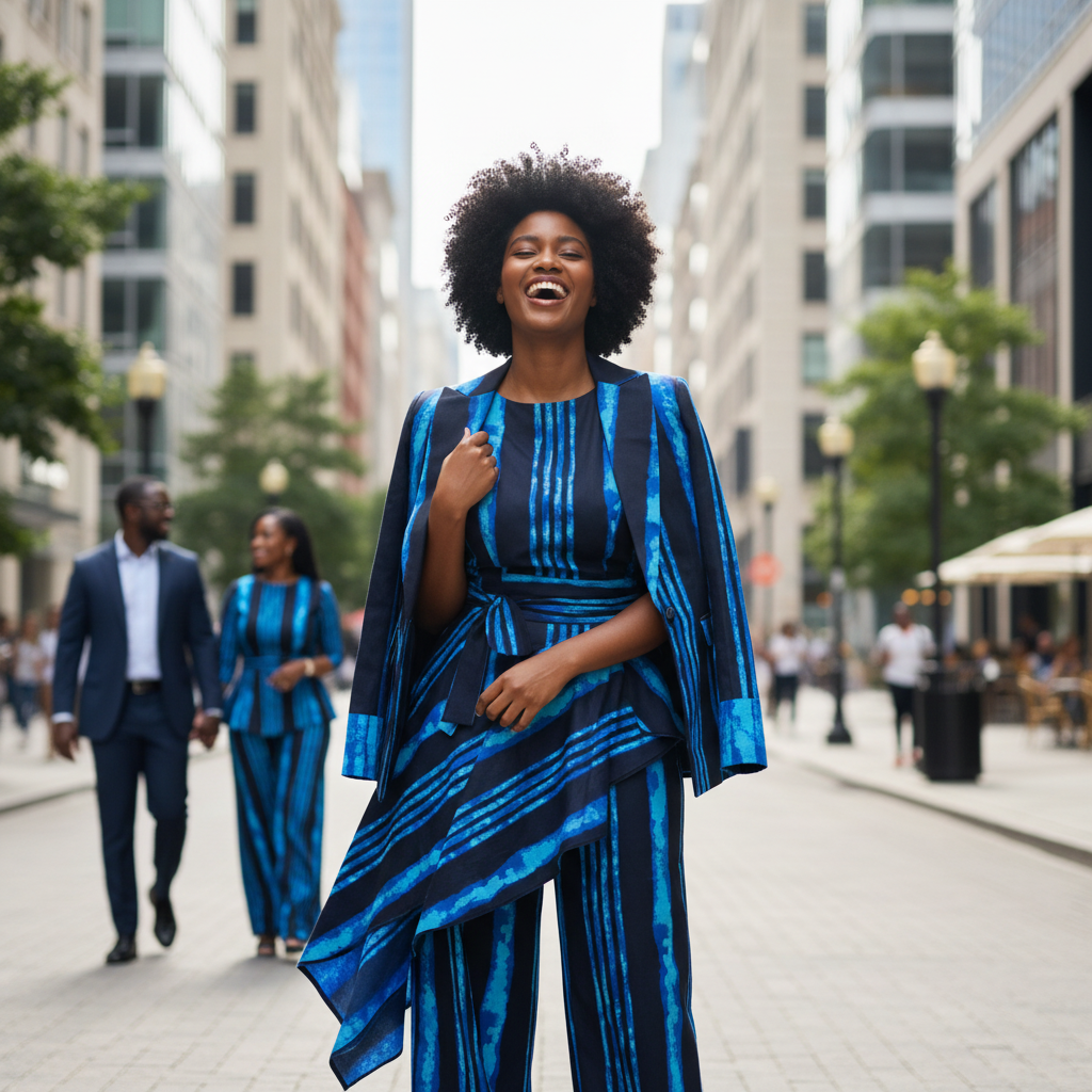 Tissu Wax l'épi 6 Yards