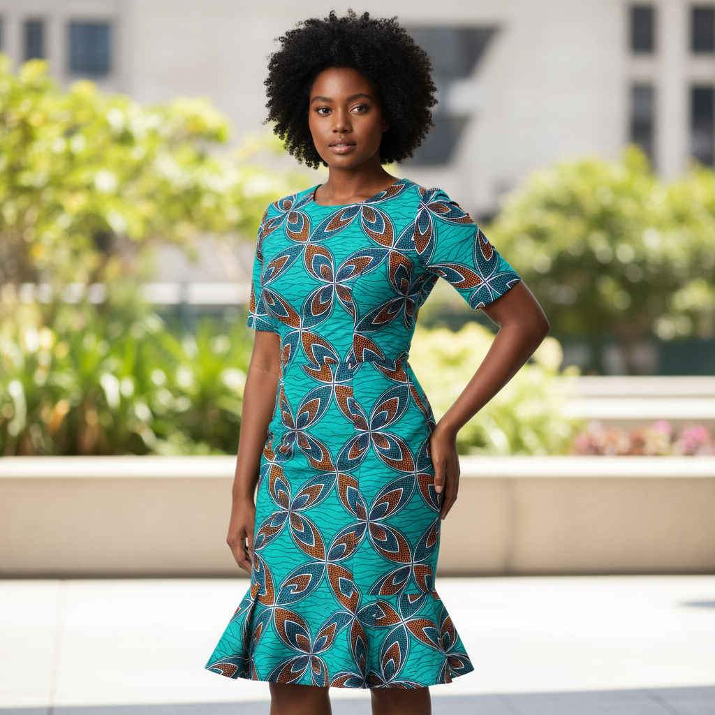 Tissu wax super sousso 6 Yards