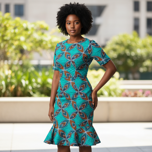 Tissu wax super sousso 6 Yards