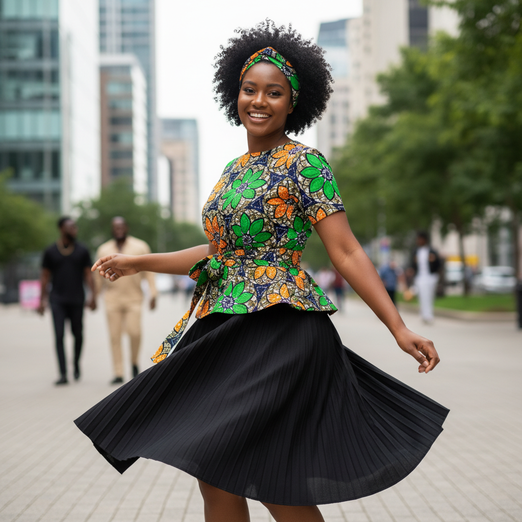 Tissu wax super sousso 6 Yards