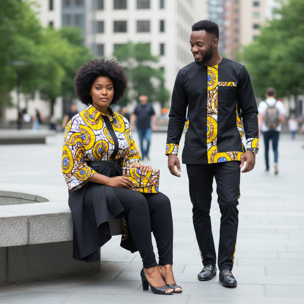 Tissu wax super sousso 6 Yards